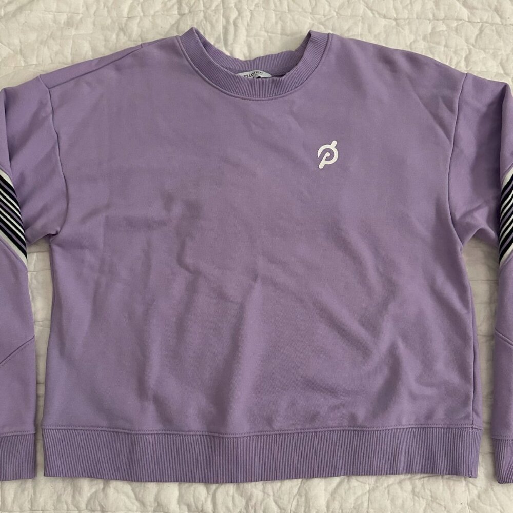 Purple Peloton Sweatshirt